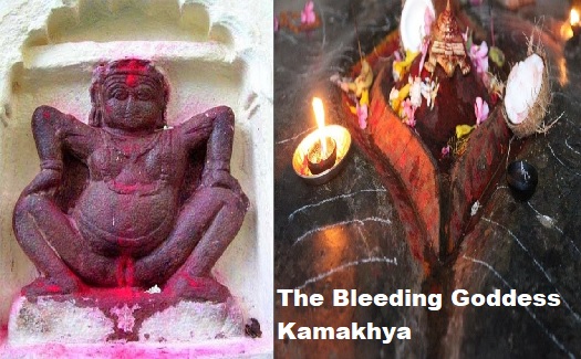 The Bleeding Goddess Kamakhya